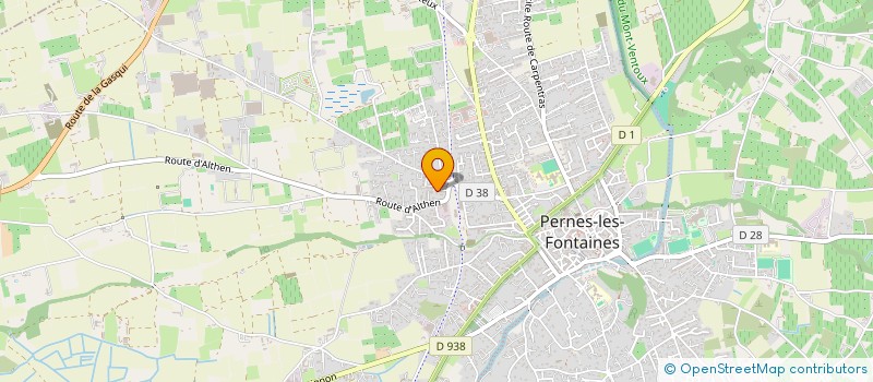 localisation de l'entreprise MADAME GWENAELLE COJEAN  PERNES-LES-FONTAINES