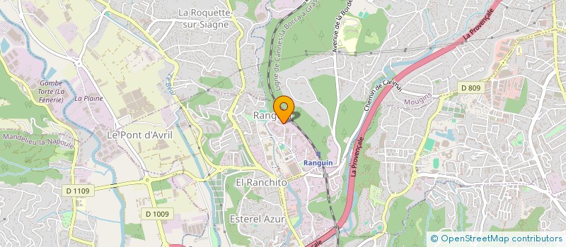 localisation de l'entreprise MADAME GWENAELLE COUTIEZ à CANNES