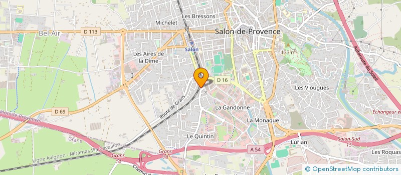 localisation de l'entreprise MADAME GWENAELLE CROUHENNEC à SALON-DE-PROVENCE