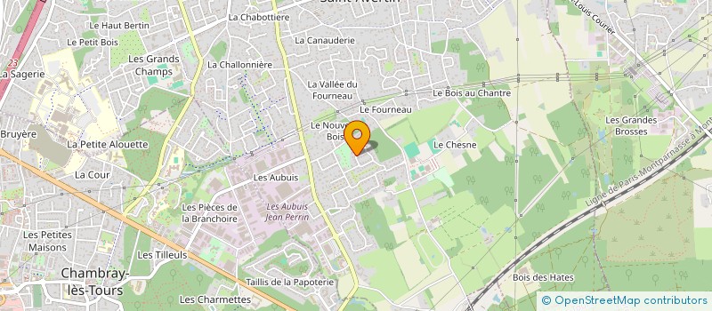 localisation de l'entreprise MADAME GWENAELLE DAGUISE  SAINT-AVERTIN