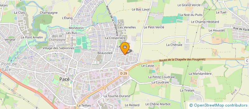 localisation de l'entreprise MADAME GWENAELLE DAUTHUILLE à PACE