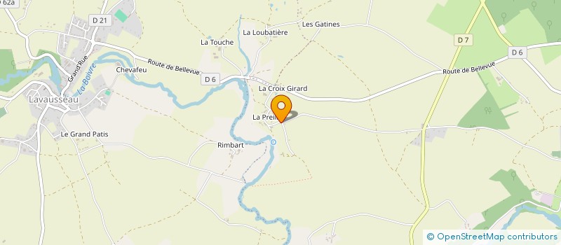 localisation de l'entreprise MADAME GWENAELLE DEBENEST  BOIVRE-LA-VALLEE