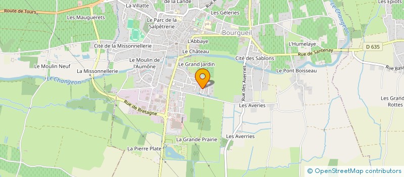 localisation de l'entreprise MADAME GWENAELLE DELEAU  BOURGUEIL