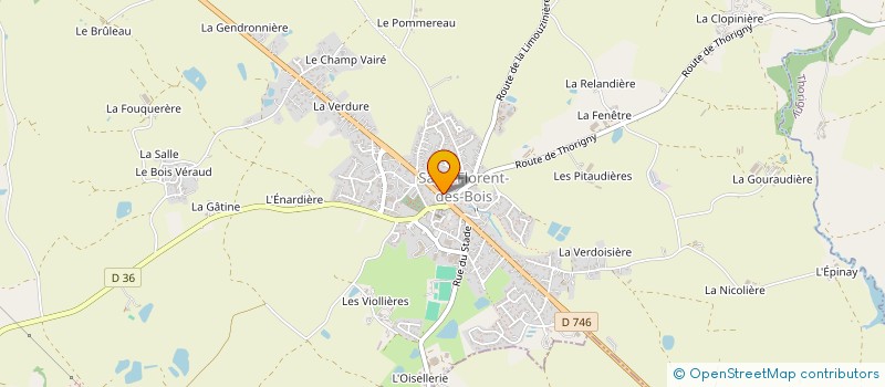 localisation de l'entreprise MADAME GWENAELLE DERRIEN à RIVES DE L'YON