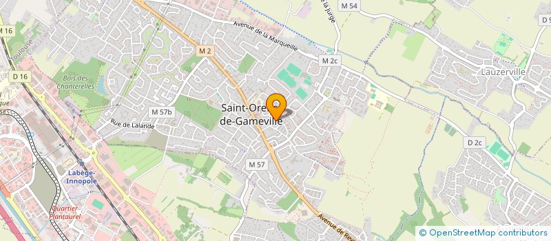 localisation de l'entreprise MADAME GWENAELLE DEYROLLE à SAINT-ORENS-DE-GAMEVILLE
