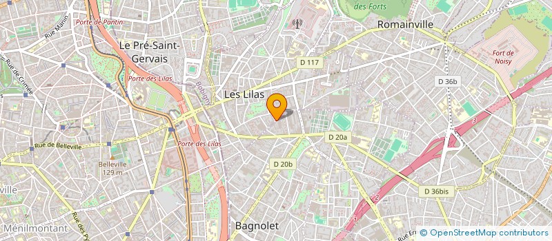 localisation de l'entreprise MADAME GWENAELLE DOMINIQUE RICHER à BAGNOLET
