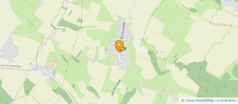 localisation de l'entreprise MADAME GWENAELLE DUCHEMIN  PUISEUX-EN-BRAY