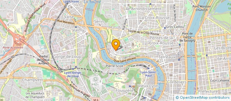 localisation de l'entreprise MADAME GWENAELLE DUDEK à LYON