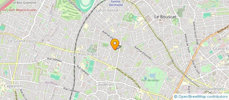 localisation de l'entreprise MADAME GWENAELLE DULUGAT  BORDEAUX