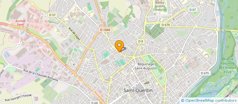 localisation de l'entreprise MADAME GWENAELLE DUMENIL à SAINT QUENTIN