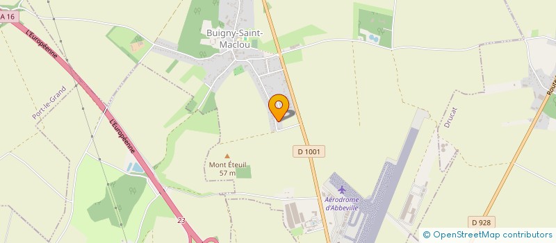 localisation de l'entreprise MADAME GWENAELLE DUPIRE  BUIGNY-SAINT-MACLOU