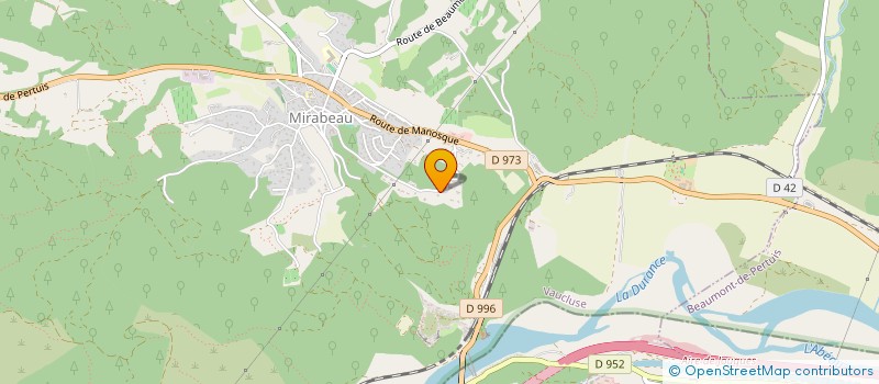 localisation de l'entreprise MADAME GWENAELLE DUPONT à MIRABEAU
