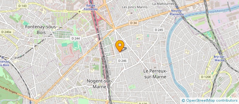 localisation de l'entreprise MADAME GWENAELLE DUPUIS  SAINT-DENIS