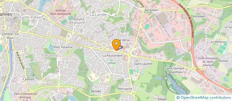 localisation de l'entreprise MADAME GWENAELLE ERAUD à SENE