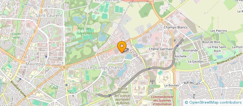localisation de l'entreprise MADAME GWENAELLE FABLET  RENNES
