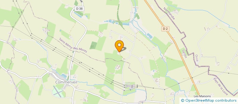 localisation de l'entreprise MADAME GWENAELLE FARCY  SAINT REMY DES MONTS