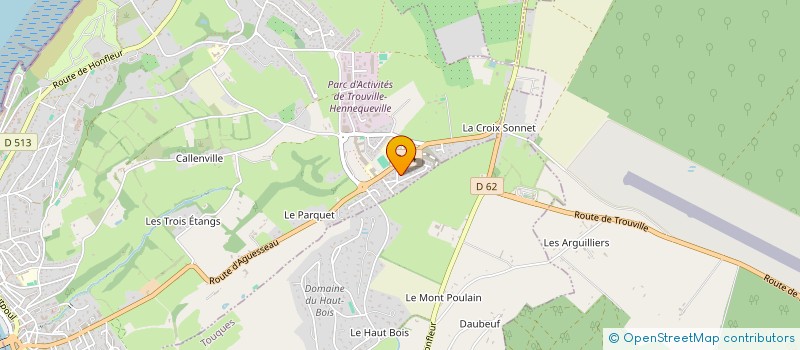 localisation de l'entreprise MADAME GWENAELLE FERAY  TROUVILLE-SUR-MER