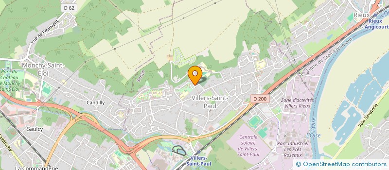 localisation de l'entreprise MADAME GWENAELLE FESSART  VILLERS-SAINT-PAUL