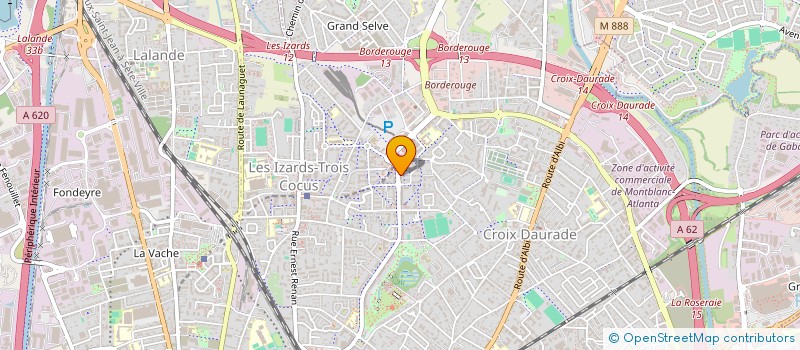 localisation de l'entreprise MADAME GWENAELLE FLAMENT  TOULOUSE