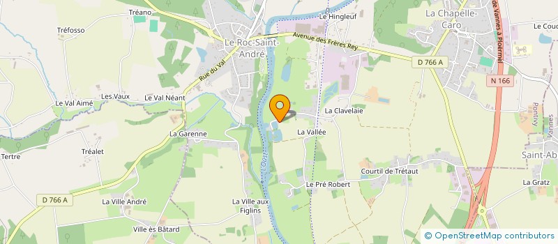 localisation de l'entreprise MADAME GWENAELLE FLEHO  VAL D'OUST