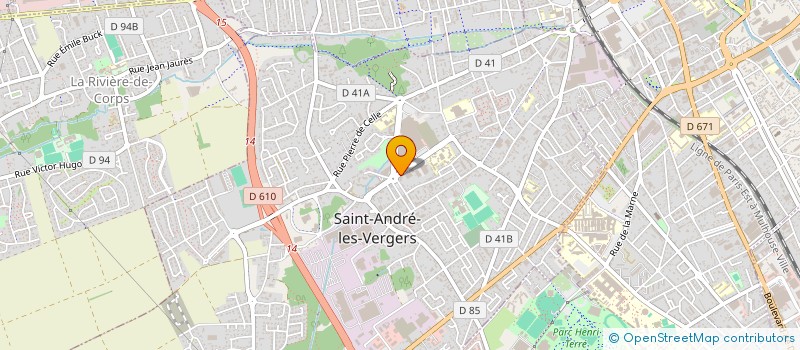 localisation de l'entreprise MADAME GWENAELLE FRETARD à TROYES