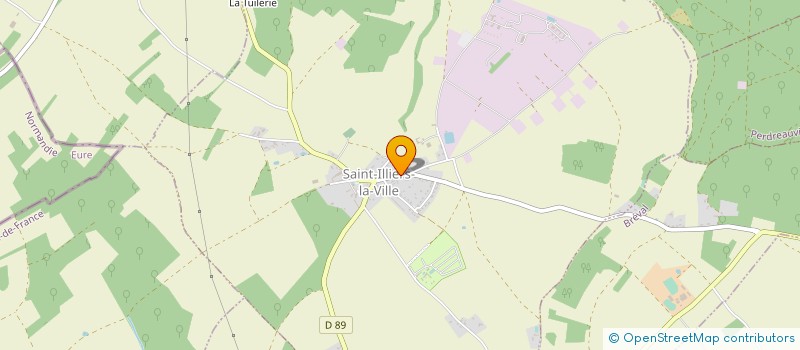 localisation de l'entreprise MADAME GWENAELLE GAUDEL à SAINT-ILLIERS-LA-VILLE