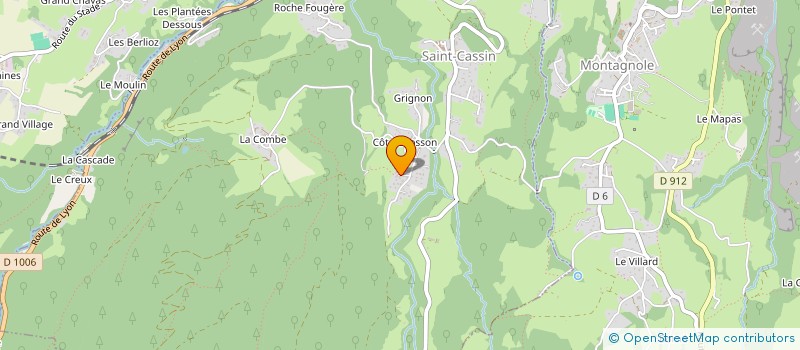 localisation de l'entreprise MADAME GWENAELLE GEAY  SAINT-CASSIN