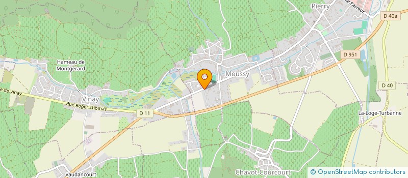 localisation de l'entreprise MADAME GWENAELLE GELEBART  MOUSSY