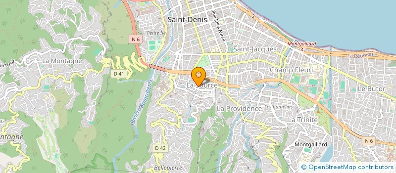 localisation de l'entreprise MADAME GWENAELLE GIRARDOT  SAINT-DENIS