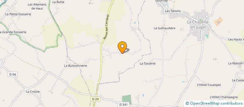 localisation de l'entreprise MADAME GWENAELLE GIRAULT  MONTREUIL-SUR-LOZON