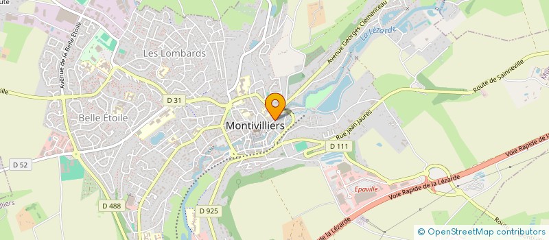 localisation de l'entreprise MADAME GWENAELLE GOASDOUE  MONTIVILLIERS