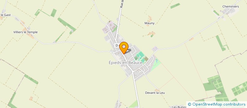 localisation de l'entreprise MADAME GWENAELLE GOBILLOT à EPIEDS-EN-BEAUCE