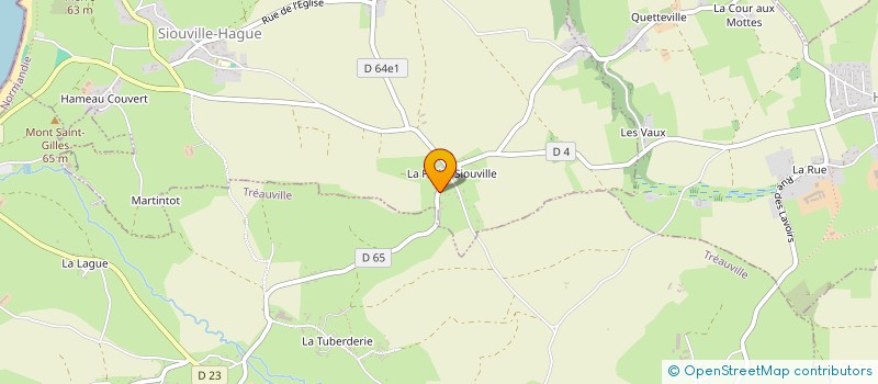 localisation de l'entreprise MADAME GWENAELLE GOHON  SIOUVILLE-HAGUE