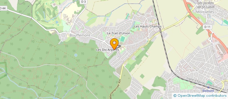 localisation de l'entreprise MADAME GWENAELLE GOMBAUD  VILLAINES-SOUS-BOIS