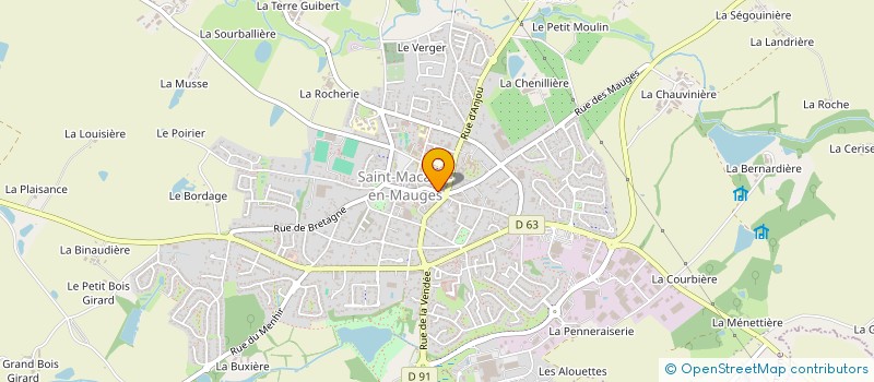 localisation de l'entreprise MADAME GWENAELLE GRIFFON  SEVREMOINE