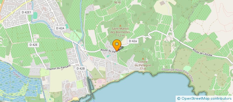 localisation de l'entreprise MADAME GWENAELLE GUEDON à LA LONDE-LES-MAURES