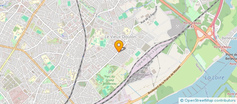 localisation de l'entreprise MADAME GWENAELLE HAMON à NANTES