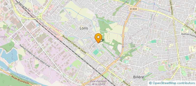 localisation de l'entreprise MADAME GWENAELLE HASSENFORDER  BILLERE