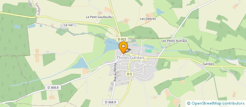 localisation de l'entreprise MADAME GWENAELLE HULEJ à THIRON-GARDAIS