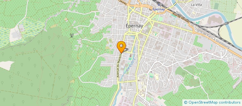 localisation de l'entreprise MADAME GWENAELLE JUILLET  EPERNAY