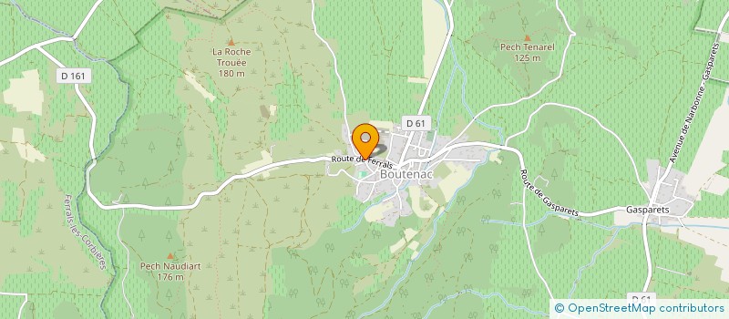 localisation de l'entreprise MADAME GWENAELLE LABBE  BOUTENAC