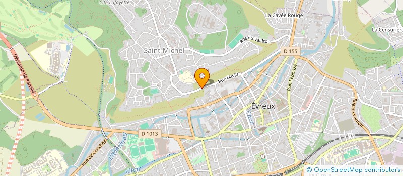 localisation de l'entreprise MADAME GWENAELLE LAFOSSE  EVREUX