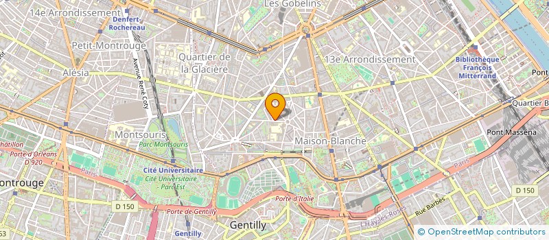 localisation de l'entreprise MADAME GWENAELLE LAGADEC  PARIS