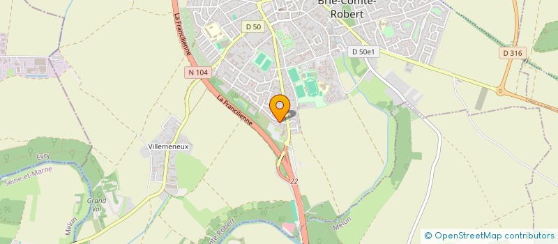 localisation de l'entreprise MADAME GWENAELLE LAGAE  BRIE-COMTE-ROBERT