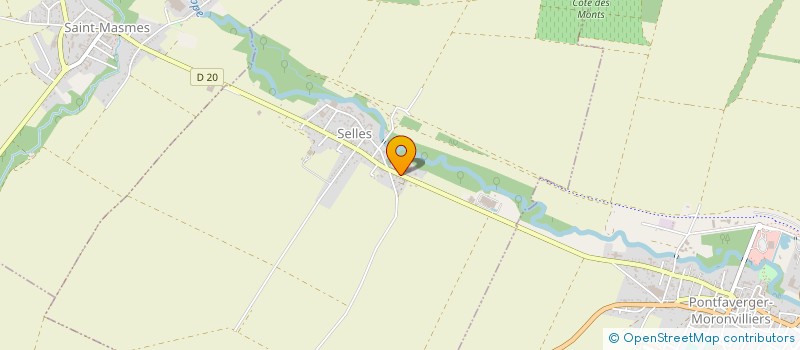 localisation de l'entreprise MADAME GWENAELLE LANGLOIS  SELLES