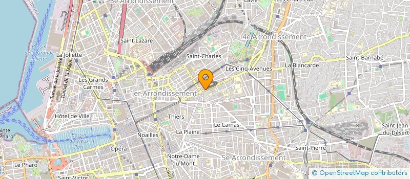 localisation de l'entreprise MADAME GWENAELLE LE BRIS à MARSEILLE