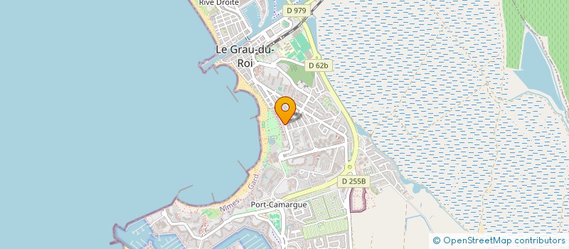 localisation de l'entreprise MADAME GWENAELLE LE CLECH DEBUCQUOY  LE GRAU-DU-ROI