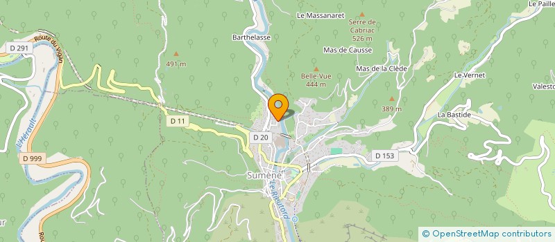 localisation de l'entreprise MADAME GWENAELLE LE COQ  SUMENE