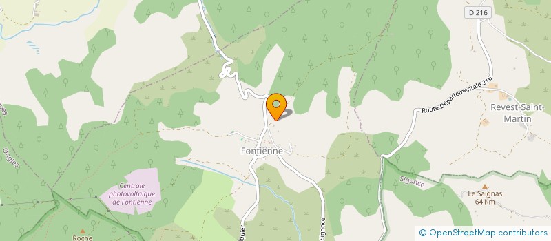 localisation de l'entreprise MADAME GWENAELLE LE DEZ à FONTIENNE