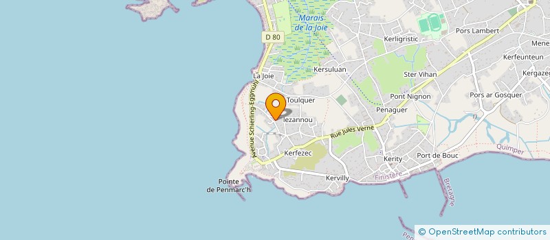localisation de l'entreprise MADAME GWENAELLE LE GARS à PENMARCH